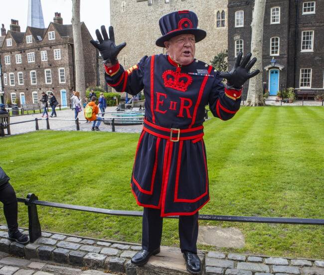 Yeoman at tower of London